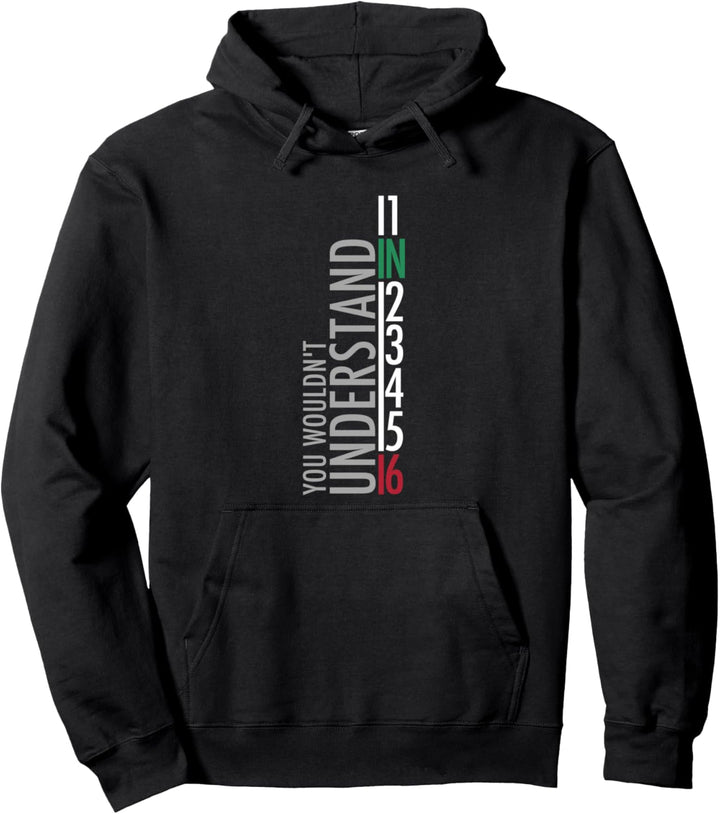 1N23456 Motorradgangschaltung Motorradfahrer Pullover Hoodie