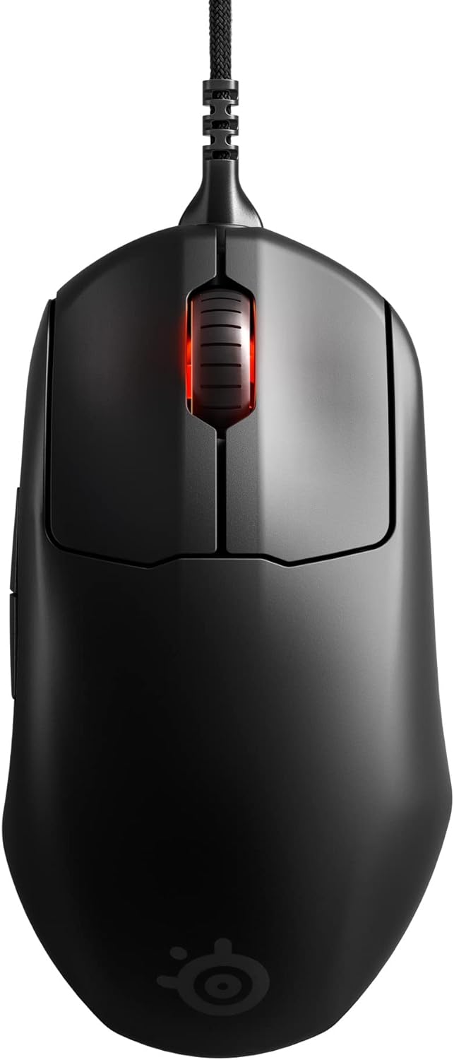SteelSeries Prime - Esports Leistung Gaming-Maus - TrueMove Pro Optical Sensor mit 18.000 CPI - Magn