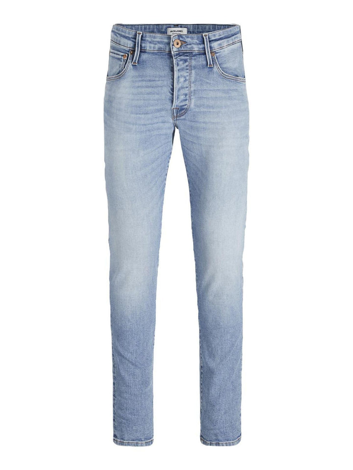 JACK & JONES Male Slim Fit Jeans JJIGLENN JJICON JJ 957 50SPS NOOS Slim Fit Jeans 30W / 34L Blue Den