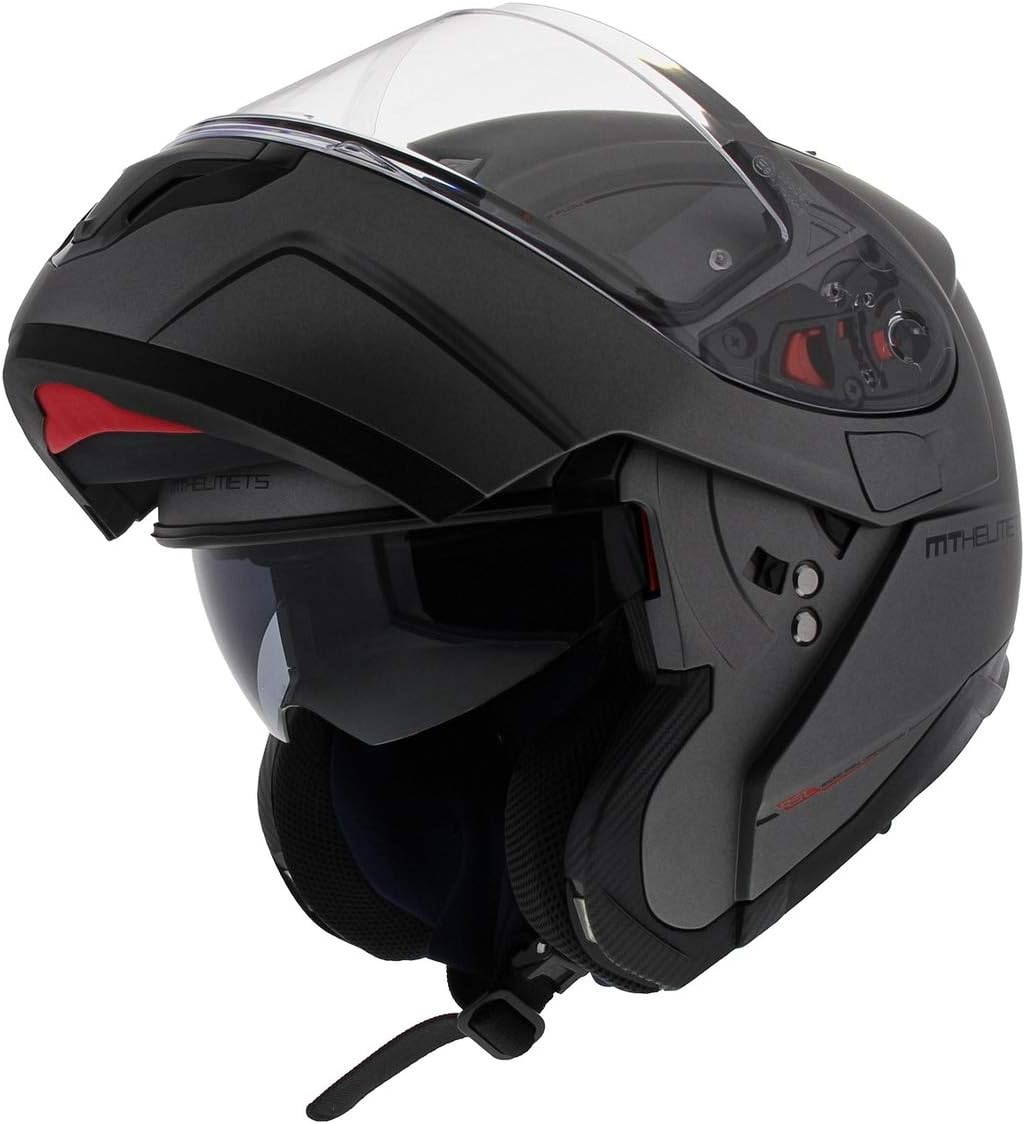MT HELMETS Atom Sv Solid Matt Titanium S S MATT TITANIUM, S MATT TITANIUM