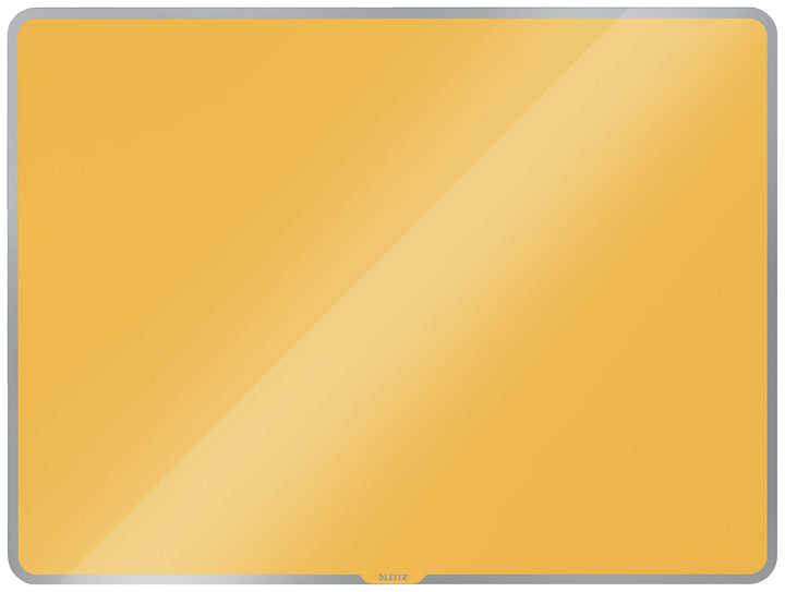 Leitz magnetisches Whiteboard aus Glas, 800 x 600, Warmes Gelb, Cosy-Serie, 70430019 800 x 600mm War