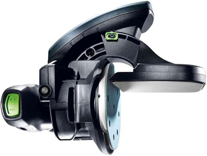 Festool Akku-Kantenschleifer ES-ETSC 125 3,0 I-Plus (mit Ansetzhilfe, Akkupacks Schnellladegerät, Sc