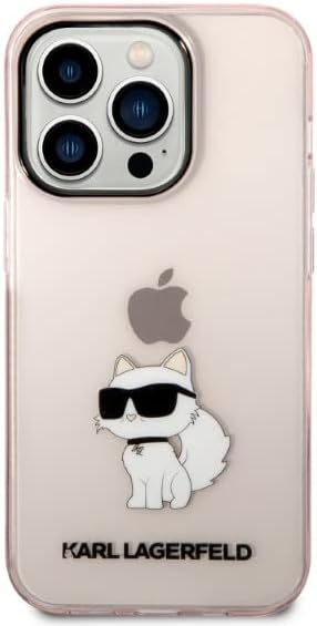 KARL LAGERFELD KLHCP14XHNCHTCP Hülle für iPhone 14 Pro Max 6,7" rosa hardcase Ik