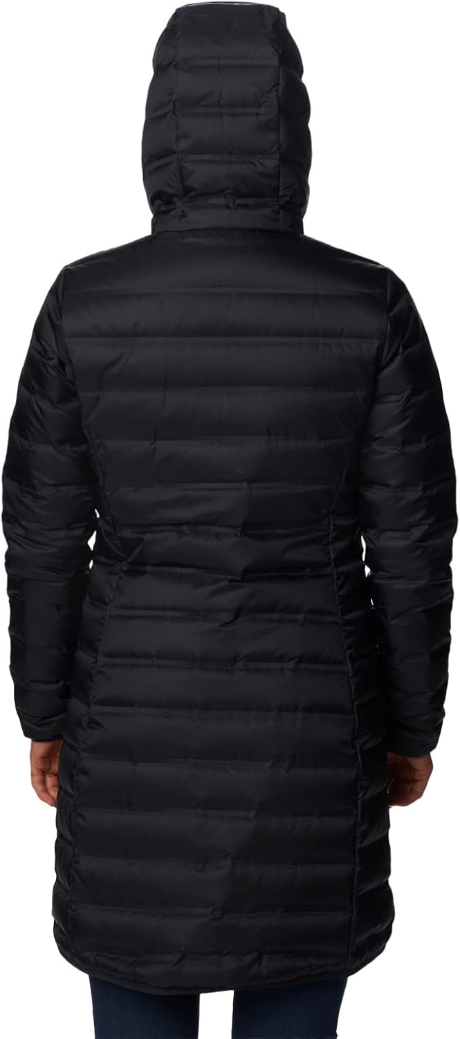 Columbia Lake 22 Daunen-Kapuzenjacke für Damen, Schwarz
