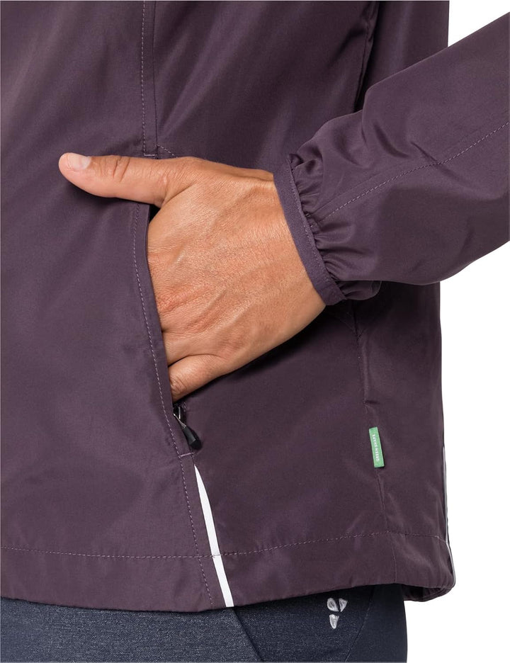 VAUDE Women's Dundee Classic ZO Jacket 40 blackberry, 40 blackberry