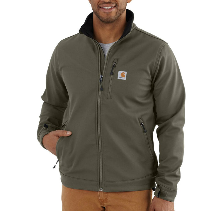 Carhartt Herren Jacke Arbeitsjacke Crowley Jacket M Moos, M Moos