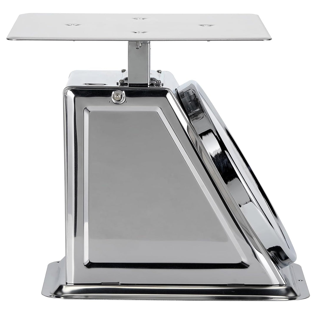 Tada Mechanische Küchenwaage, 20 kg, Edelstahl, robust, Portionskontrolle, Lebensmittelwaage