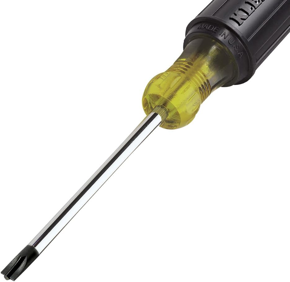 Klein Tools Kombi-Spitzen-Schraubendreher-Set mit #1 und #2 Kombispitzen und gepolsterten Griffen, 2