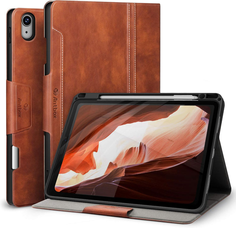 Antbox Hülle für iPad Air 5./4. Generation 2022/2020 iPad 10.9 Zoll mit Stifthalter Apple Pencil Hal