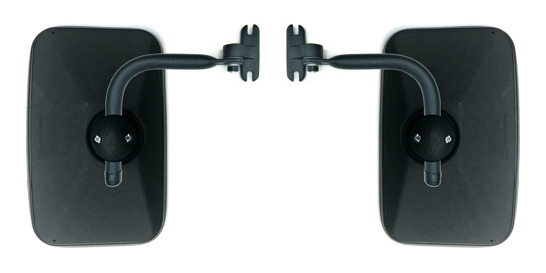 2x Aussenspiegel 250x165 E20 ø15-22 und Spiegelhalter für Traktoren NEW HOLLAND, URSUS, ZETOR, JD, M