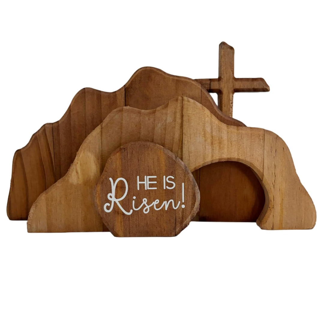 Ostern Deko Osterkrippe Osterdeko Holz Jesus Figur Christliche Easter Decoration Erzgebirge Holzkuns