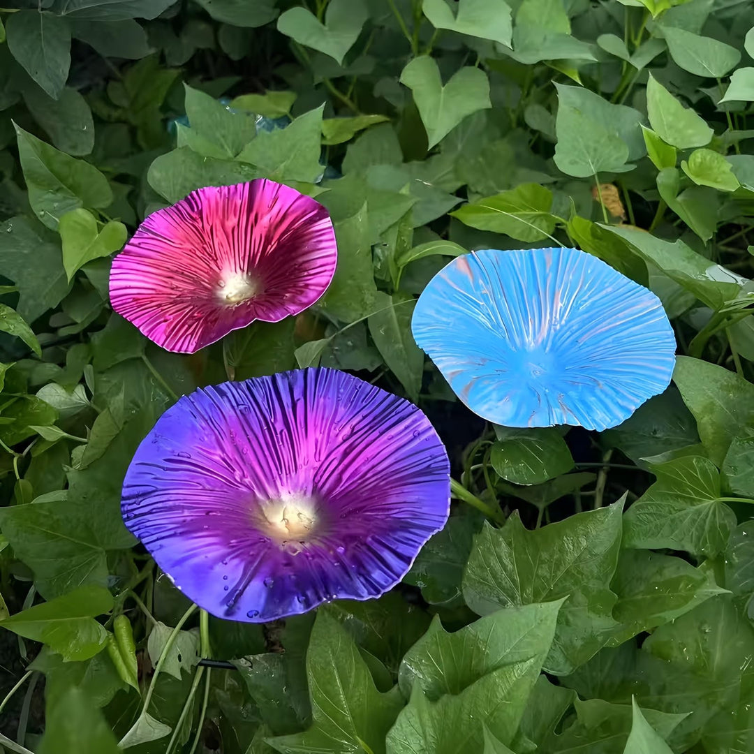 Regenfänger Gartenstecker Rost, Insektentränke Garten, Rostdeko GartendekoMetall Gartendeko für Drau