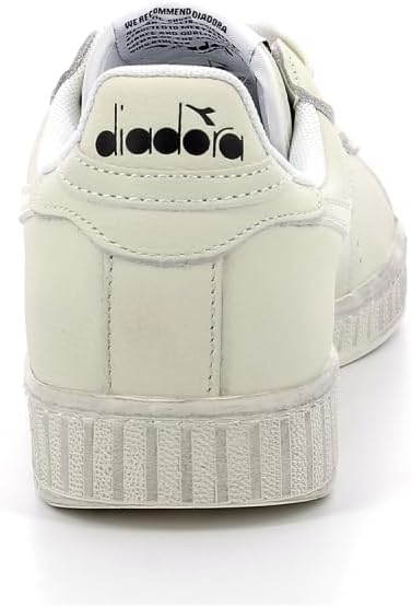 Diadora Game L Low Waxed 9000006031, Sneakers 36 EU Weiss White White White, 36 EU Wei&#xDF; White W
