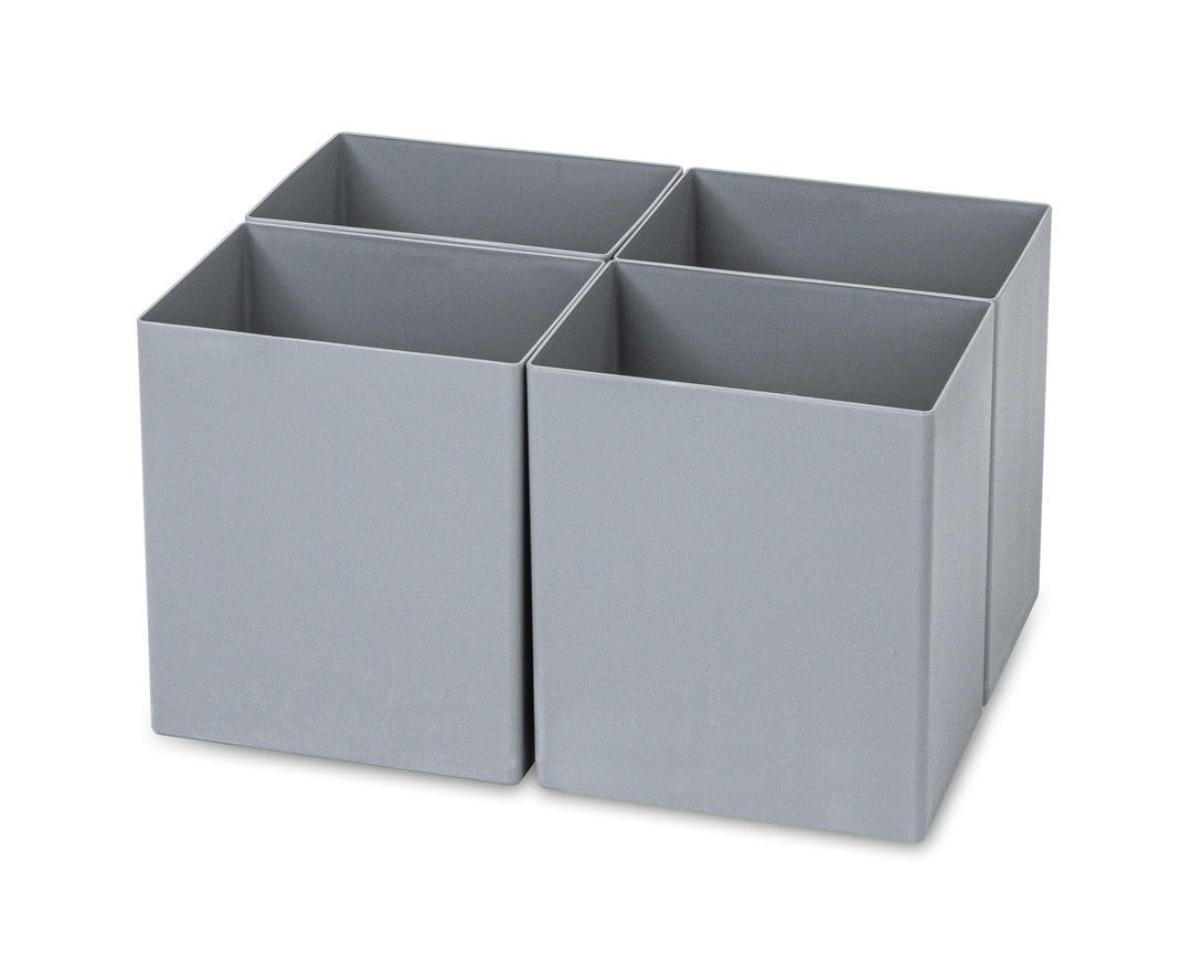 aidB Einsatzkästen - Set 1/4 Unterteilung für Euroboxen 400x300x220, Set 1/4 Unterteilung
