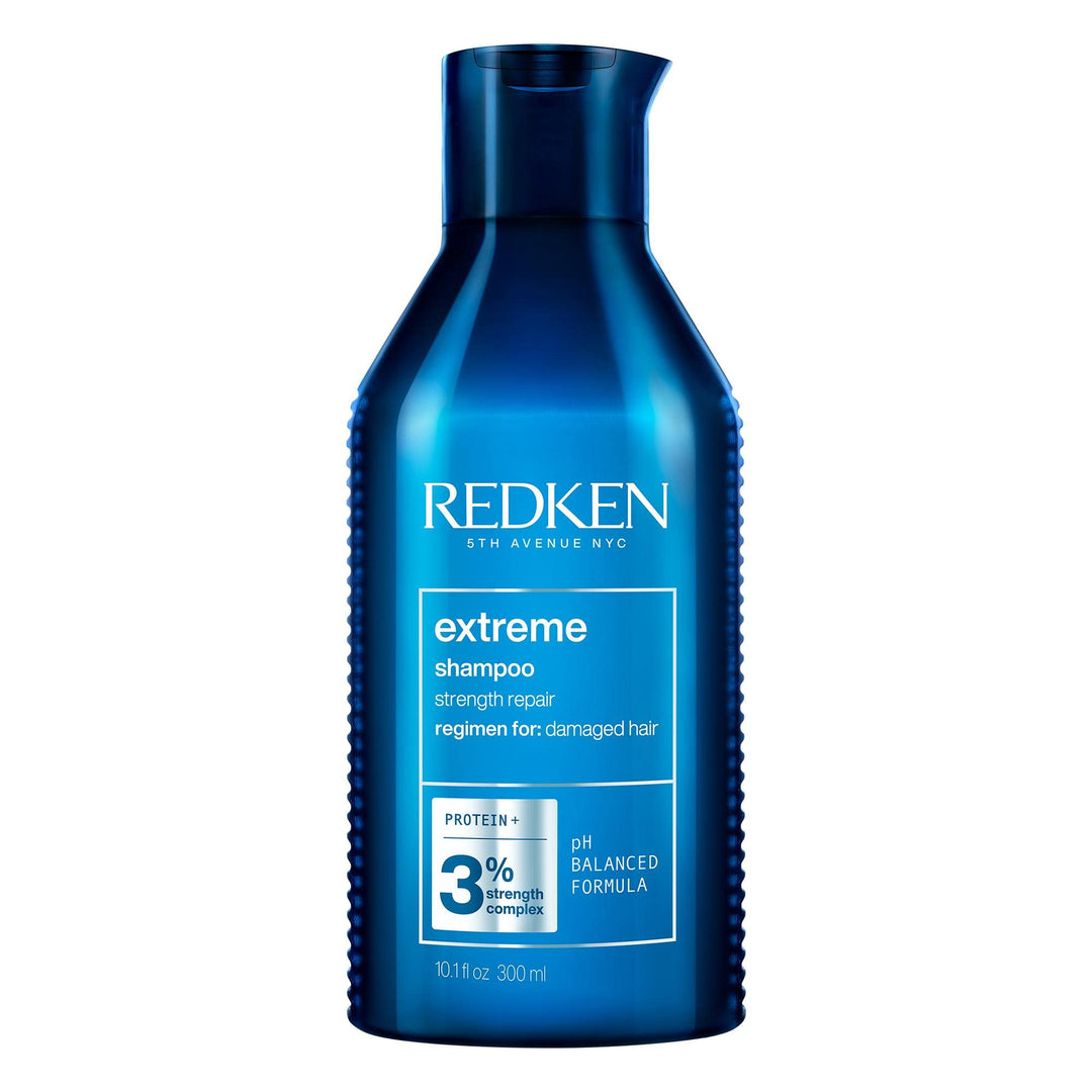 Redken Haarshampoo für sprödes und geschädigtes Haar, Anti Haarbruch, Mit Sojaproteinen, Ceramiden,