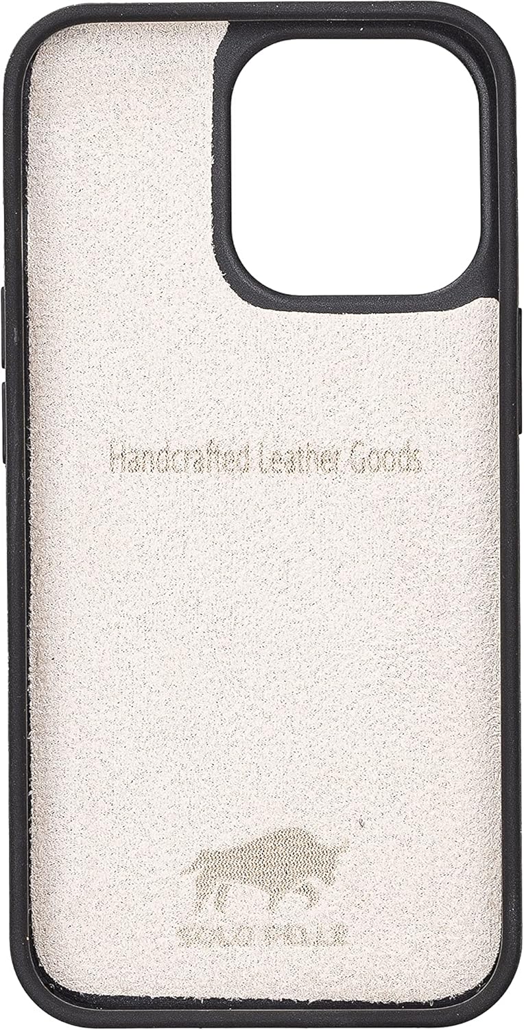 Solo Pelle Lederhülle kompatibel für iPhone 13 Pro in 6.1 Zoll abnehmbare Hülle (2in1) Harvard Doubl