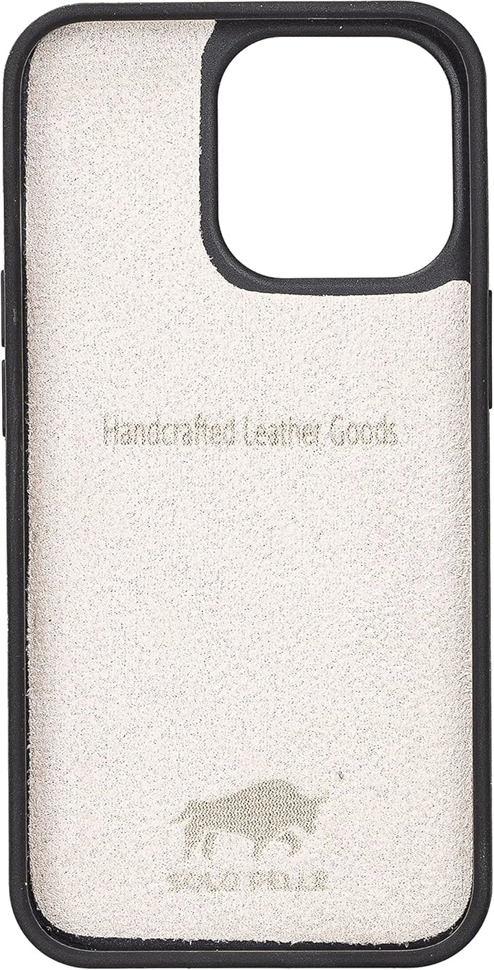 Solo Pelle Lederhülle kompatibel für iPhone 13 Pro in 6.1 Zoll abnehmbare Hülle (2in1) Harvard Doubl