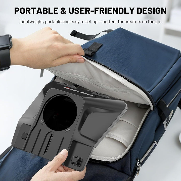 Desview T5 Teleprompter für Smartphone Tablet DSLR-Kamera mit Bluetooth-Fernbedienung & APP, bis 11