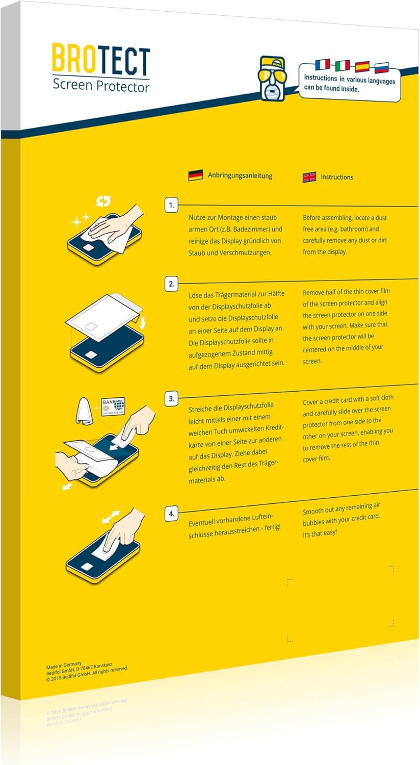 BROTECT Entspiegelungs-Schutzfolie für Lenovo Yoga 7 2-in-1 Gen 10 16" Matte Displayschutz-Folie, An