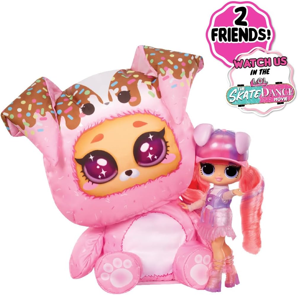 L.O.L. Surprise! Tweens Costume Surprise Ali Dance Modepuppe mit Aufblasbarem Rosa Welpenkostüm und