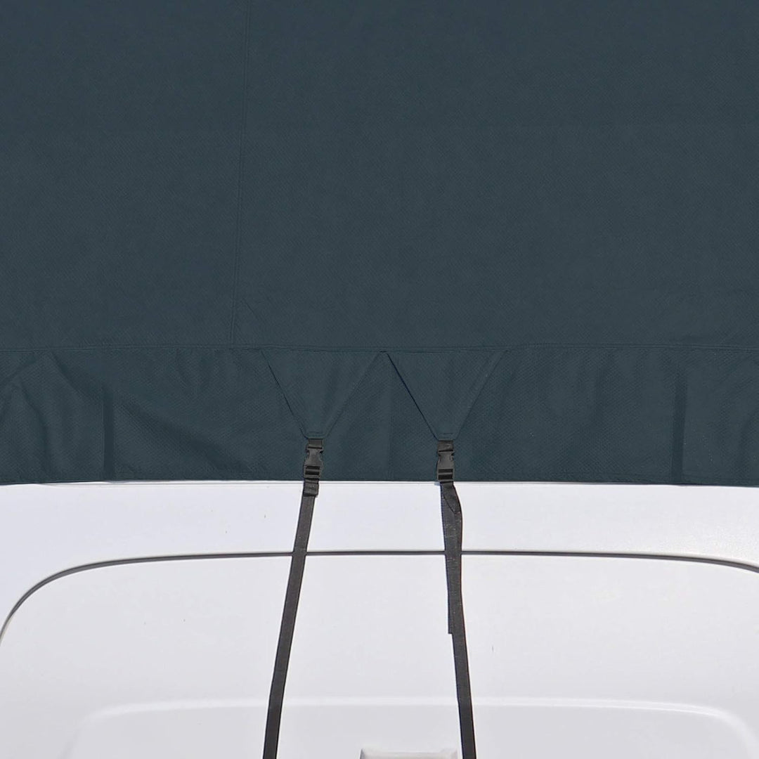 Wohnwagen & Wohnmobil Schutzdach | 8 x 3 m | vierlagig | wintertauglich | Midnight Olive, 8 x 3 m