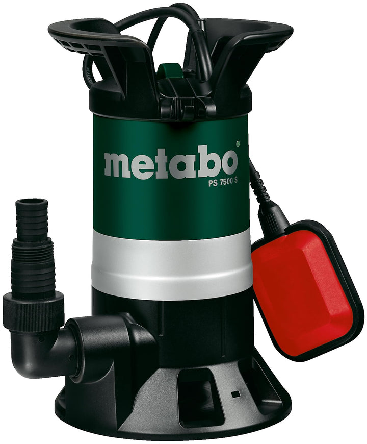 Metabo Schmutzwasserpumpe PS7500S, Mehrfarbig, 450W, 230Volt, 50Hz