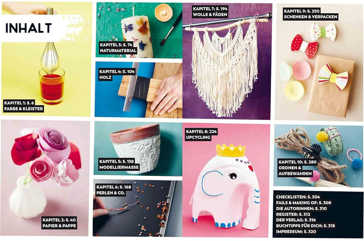 Trick 17 Basteln & DIY: 222 geniale Lifehacks rund um Holz, Papier, Perlen & Co., Taschenbuch