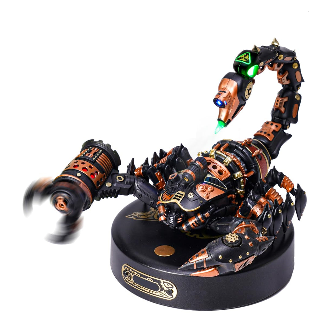ROKR Skorpione 3D Metall Puzzle Modellbausatz Erwachsen-Steampunk Insekt Figur Sammelbares Spielzeug