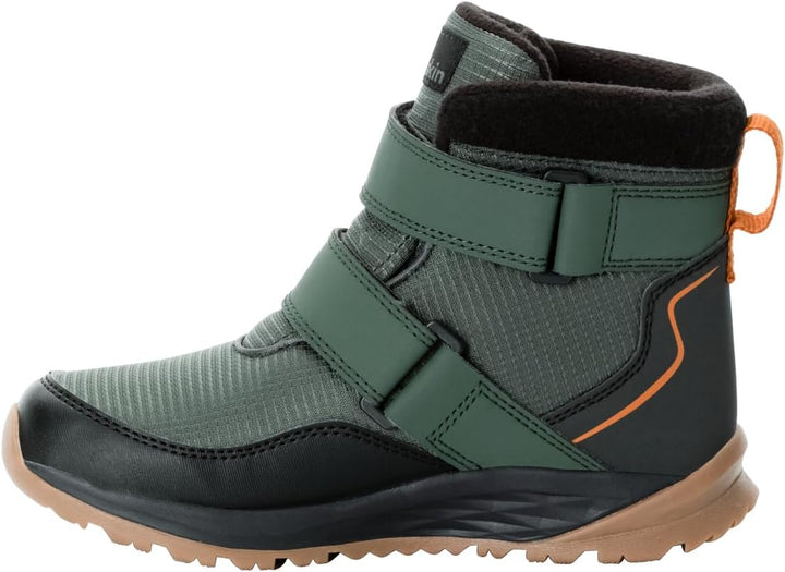 Jack Wolfskin Unisex Polar Bear Texapore Mid Vc K Winterstiefel 33 EU Slate Green, 33 EU Slate Green