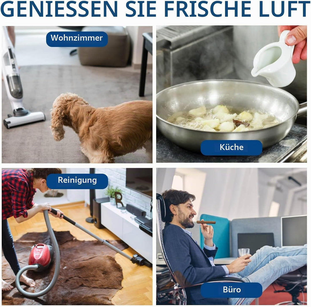 2 Stück Luftreiniger Filter für Philips 800 Series, H13 True HEPA Ersatzfilter für Philips AC0820/10