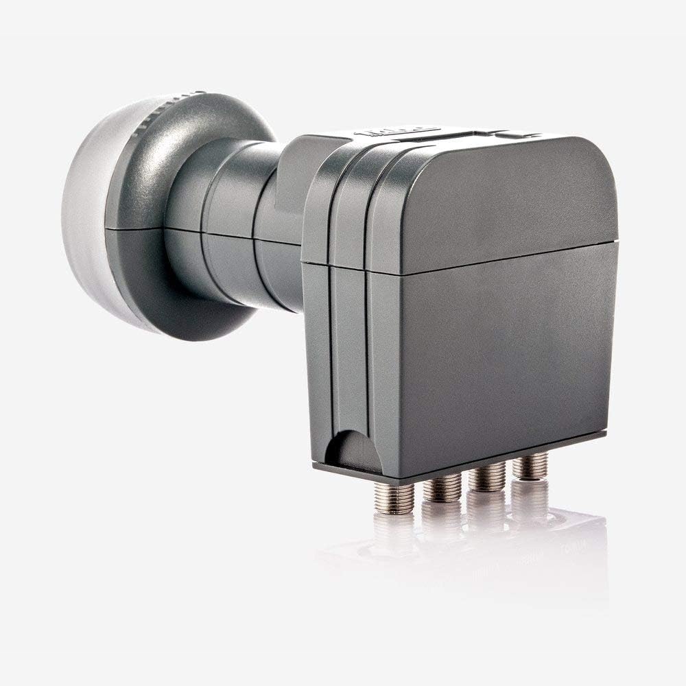 Fuba DEK 417 Quad LNB 4 Teilnehmer - Universal LNB 4fach mit LTE-Filter für Vier Teilnehmer/Receiver