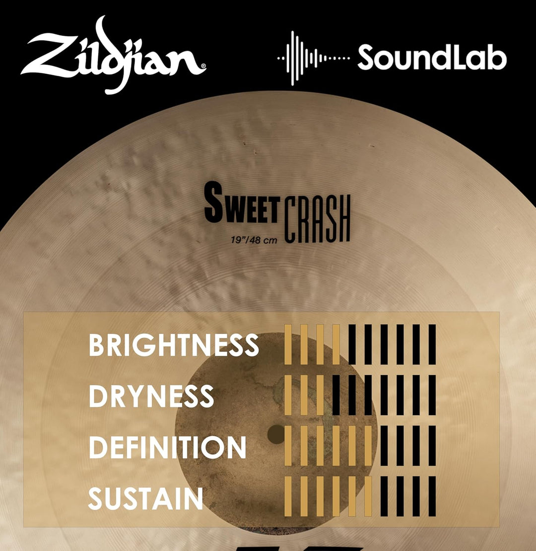 Zildjian K Zildjian Series - 19" Sweet Crash Cymbal 19 Zoll, 19 Zoll