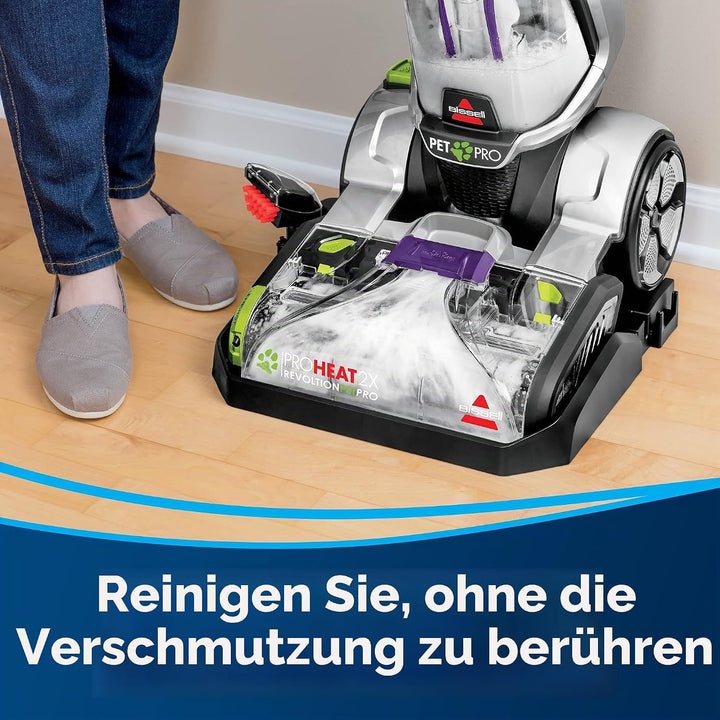 Bissell ProHeat 2X Revolution Pet Pro 3263 Teppichreiniger Spül- und Aufbewahrungsschale, Schwarz