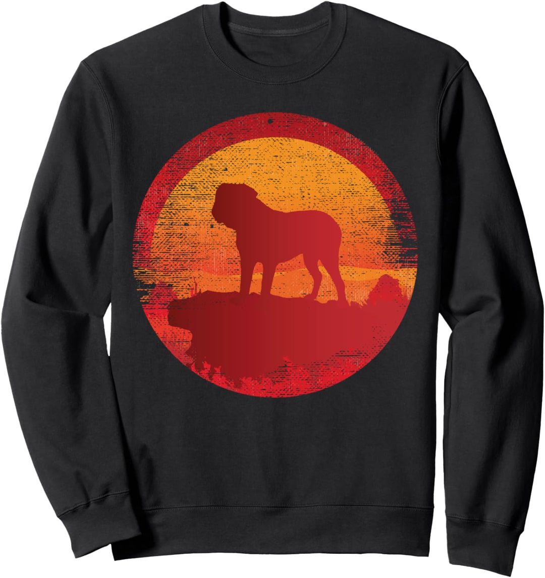 Bordeaux Dogge Retro Sweatshirt