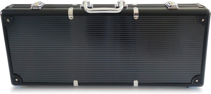 Smir 360355 Casino-Set World Poker Tour, schwarzer Aluminium-Koffer, Poker Grimaud, 500 amerikanisch