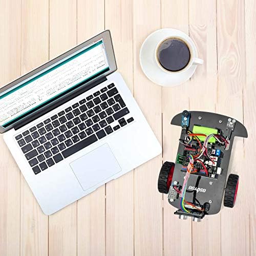 OSOYOO Modell 3 Roboter Auto Bausatz für Arduino | Programmierbares Lern Kit für Anfänger und Profis