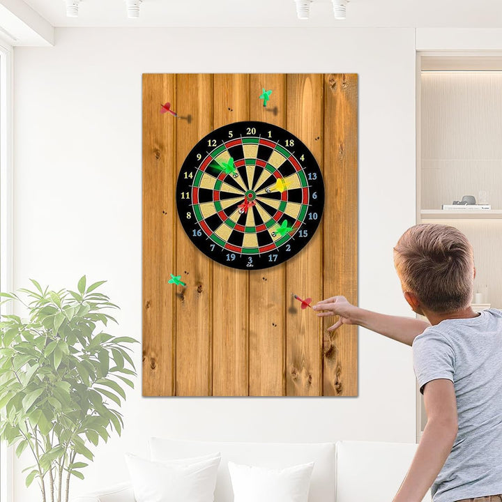 Holzmaserung Dartscheibe Wandschutz, Surround Dartscheibe Filz, Dartboard Wandschutz, Dart Surround