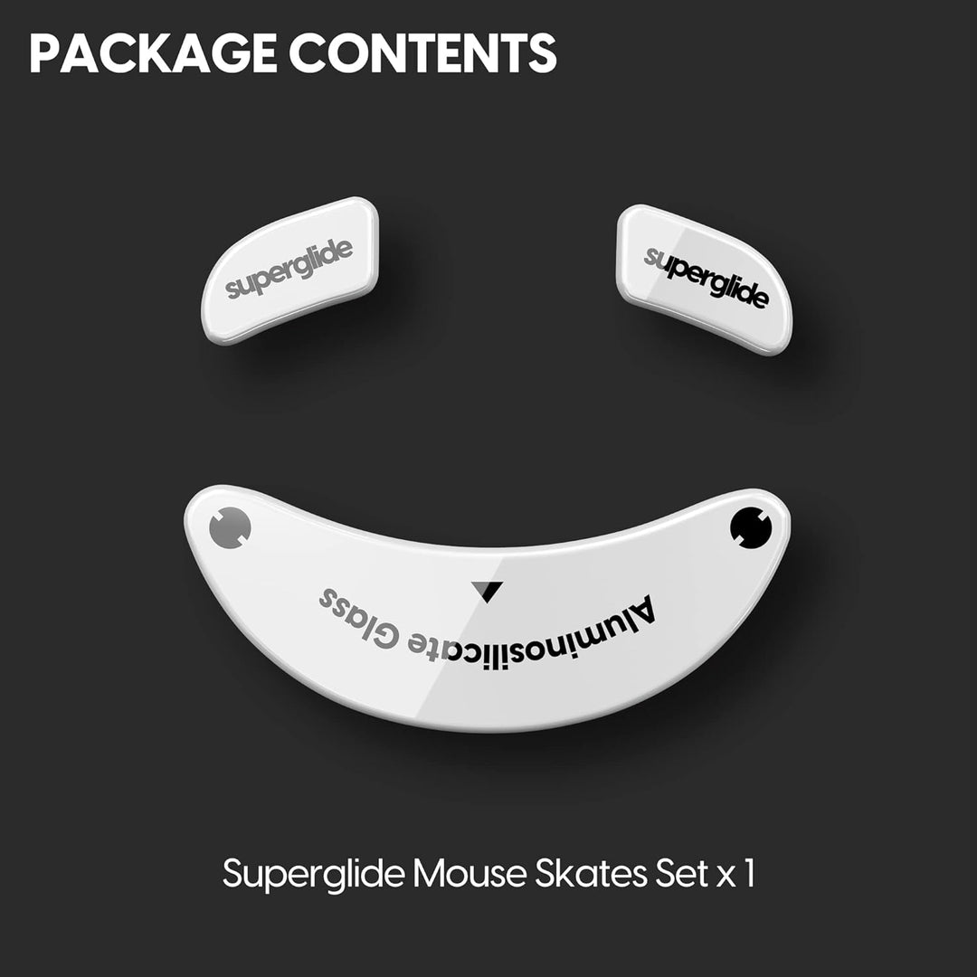 Pulsar Gaming Gears Superglide – schnellste und glatteste Mausfüsse/Schlittschuhe aus ultrastarkem,