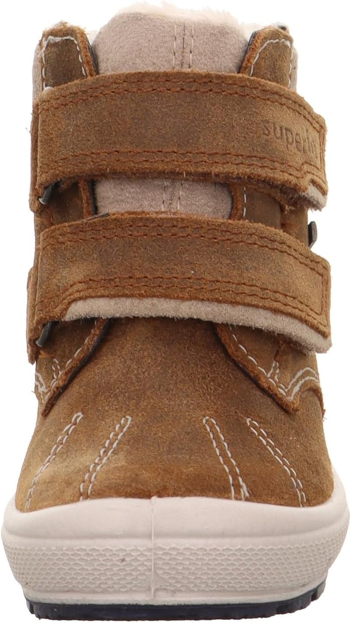 Superfit Baby-Jungen Groovy Warm Gefütterte Gore-tex Schneestiefel 19 EU Braun Beige 3010 0, 19 EU B