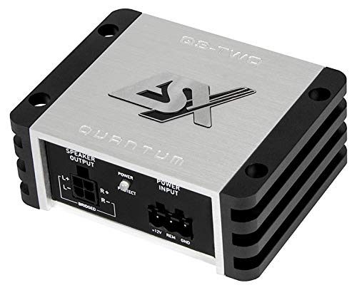 ESX QS-Two-ISO Quantum | 2-Kanal Class D Nano Digital Verstärker 380 Watt Max. Ausgangsleistung