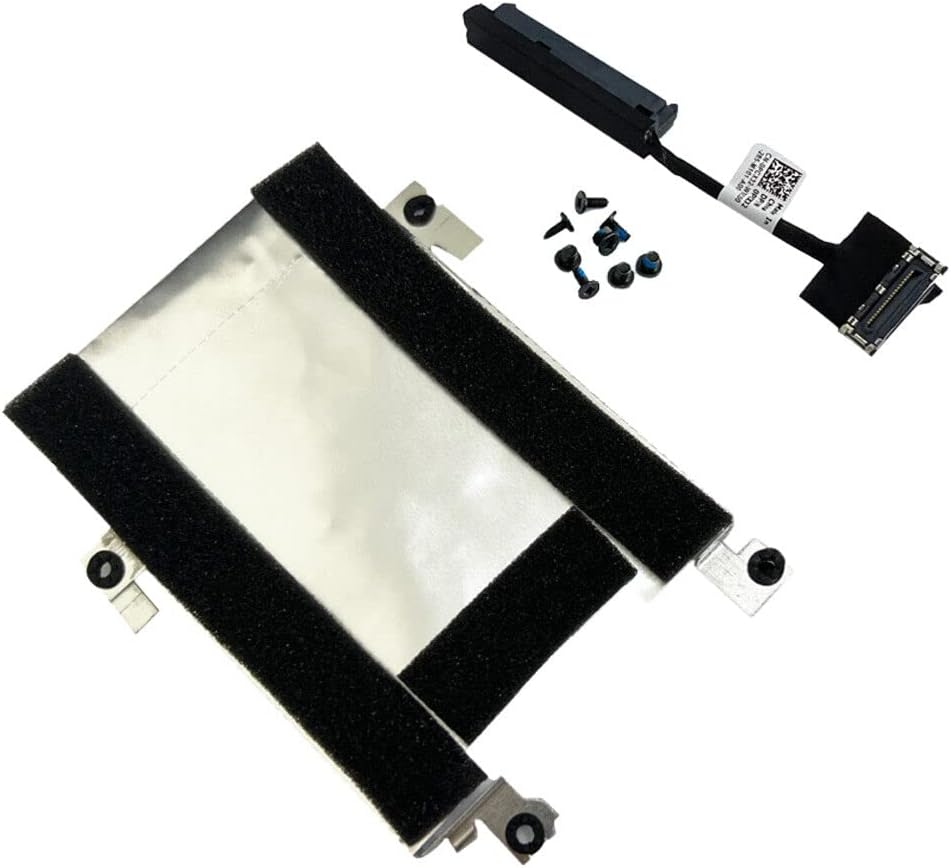 Gintai HDD Festplattenkabel 0PCX32 450.0NS03.0001 & HDD Caddy Bracket Rahmen 96GVC für Dell Latitude
