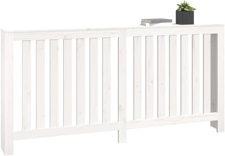 HOMIUSE 169x19x84 cm Heizkörperverkleidung Heizung Heizkörper Abdeckung Landhausstil Heizungsverklei