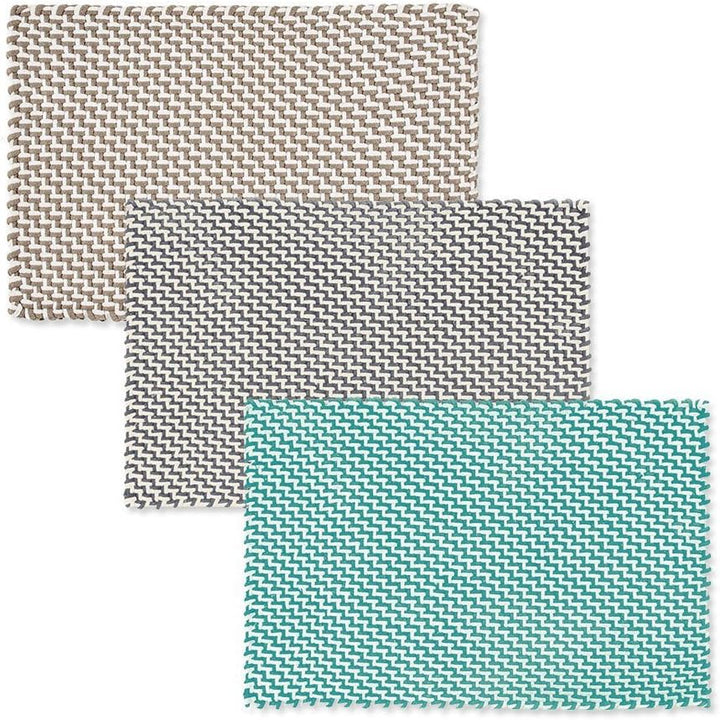 PAD - Fussmatte - Fussabtreter - Pool - in/Outdoor - Stone/Black - grau/schwarz - 72 x 92 cm