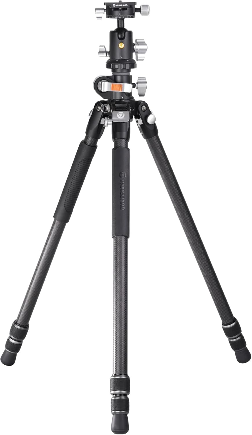 Vanguard VEO 3+ 263CB160S - Stativ mit Kugelkopf (360 Grad drehbar) Carbon 26mm Kugel, Carbon 26mm K