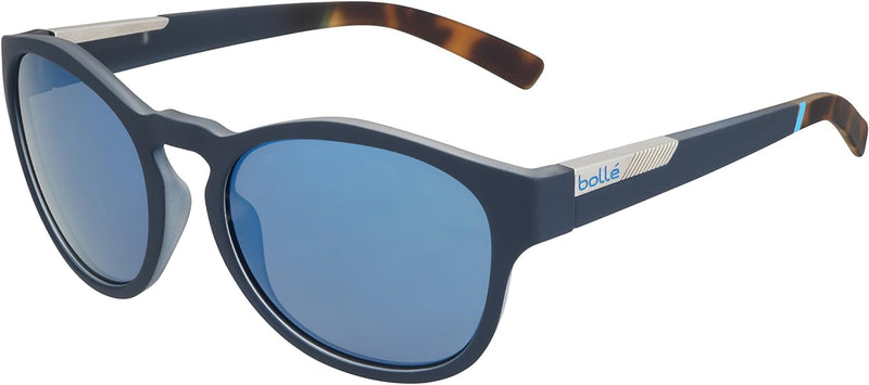 Bollé Rooke Sonnenbrille Blue Tortoise Soft Brown Blue Cat 3, Blue Tortoise Soft Brown Blue Cat 3