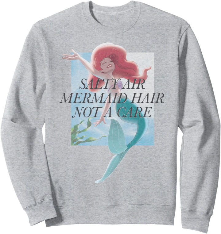 Disney The Little Mermaid Ariel Not A Care Poster Sweatshirt