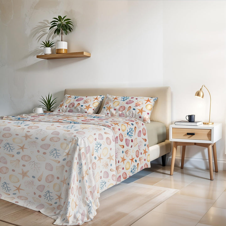 Italian Bed Linen, Fashion Bettwäsche-Set, Mikrofaser, Marea, Doppelbett Doppelbett Marea, Doppelbet