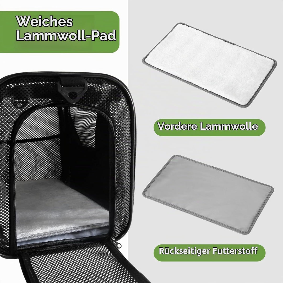 Transporttasche für Katze Hund,Katzentasche Transporttasche,Katzentransportbox,Faltbar Tragetasche K