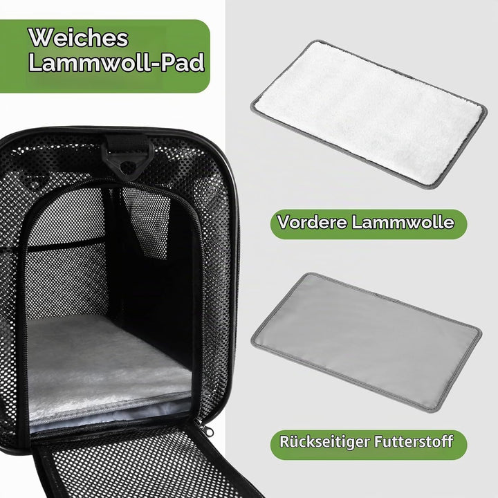 Transporttasche für Katze Hund,Katzentasche Transporttasche,Katzentransportbox,Faltbar Tragetasche K