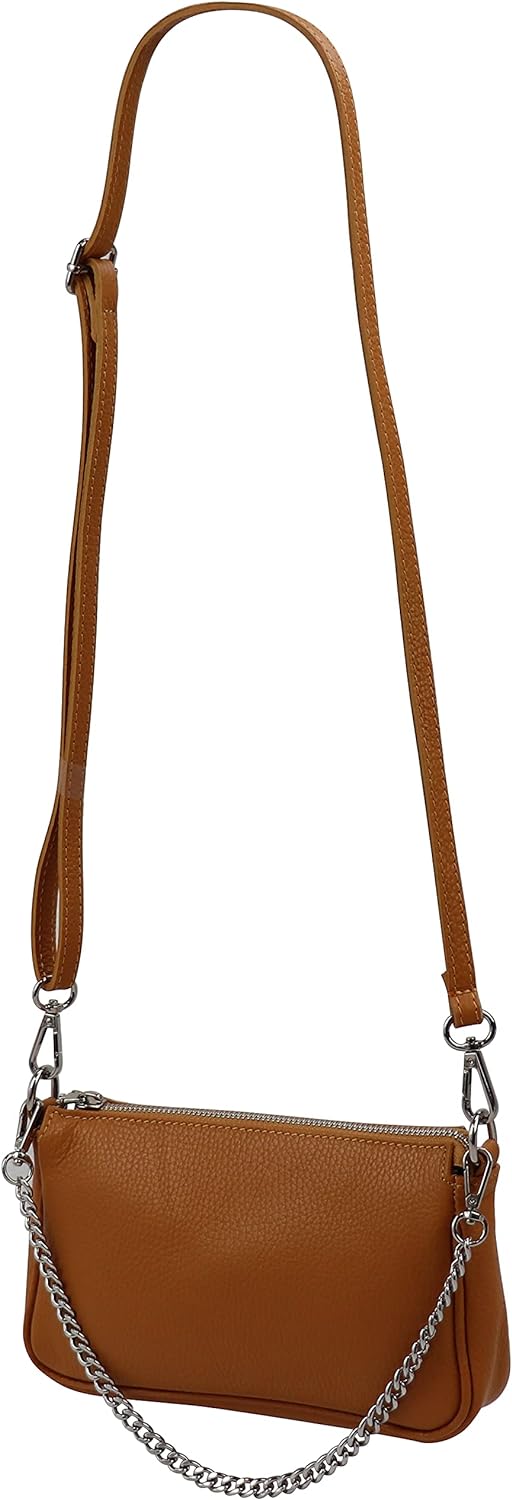 SH Leder Echtleder Schultertasche Umhängetasche Handtaschen Clutch kleine Tasche Abendtasche 23x13cm